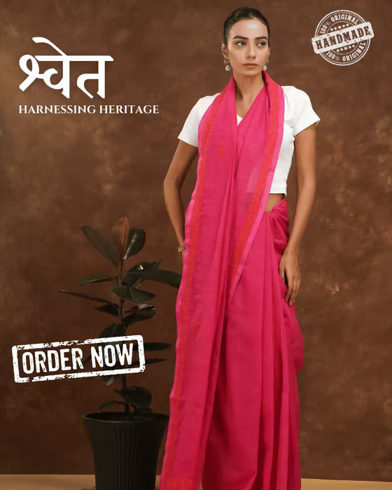 Three women in traditional attire with decorative elements and text on a brown background.