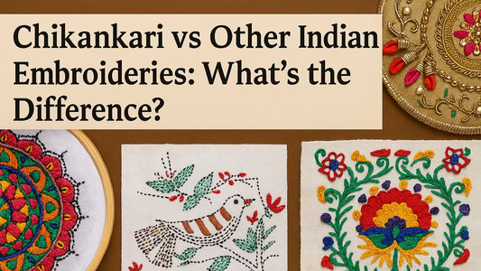 Chikankari vs Other Indian Embroideries: What’s the Difference? - Shwet Artistry